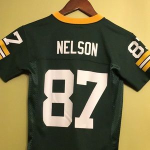 Green Bay Packers Boys Youth Small (8). Jordy Nelson Jersey #87 Team NFL